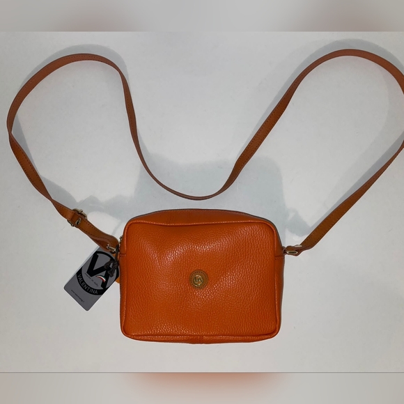 Valentina Bags Valentina Crossbody Bag Leather Poshmark
